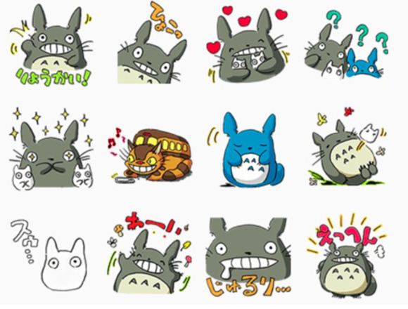 Enhance Your Texting With New Line Stamps Featuring Totoro Catbus And More Moshi Moshi Nippon もしもしにっぽん