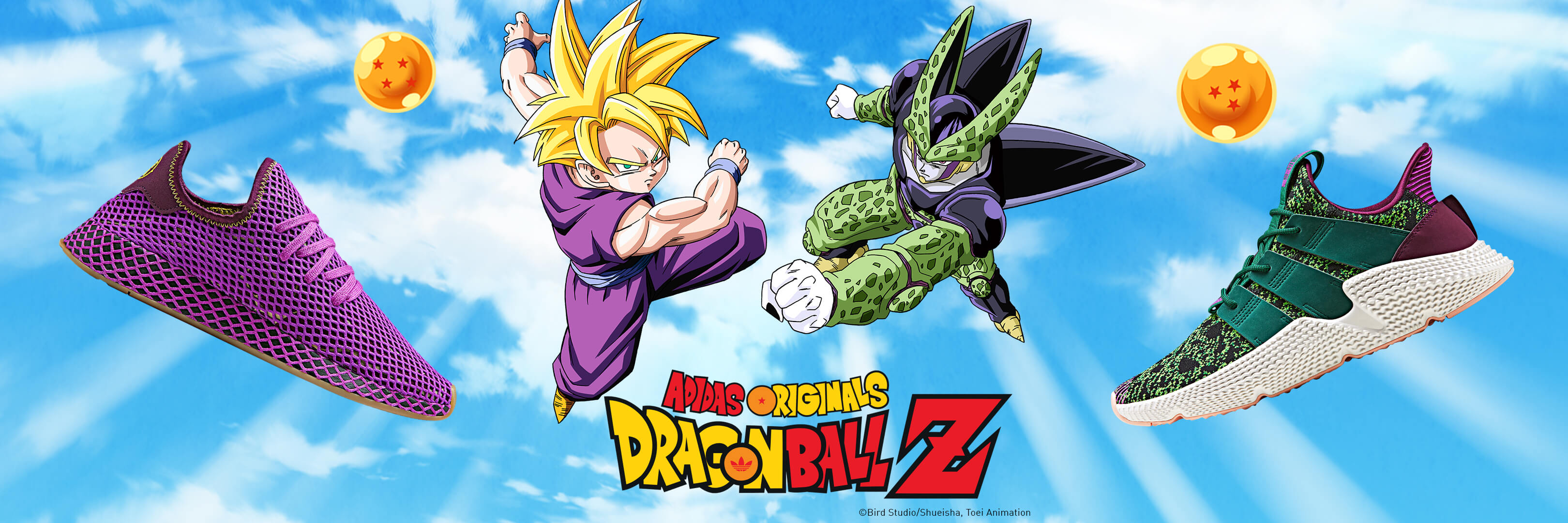 Gohan & Cell adidas Originals by Dragon Ball Z to be Released on October 27, MOSHI MOSHI NIPPON