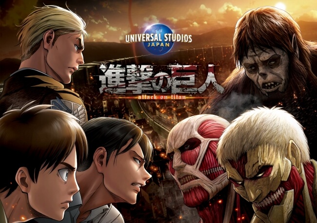 Attack On Titan Attraction Returns To Universal Studios Japan Moshi Moshi Nippon もしもしにっぽん