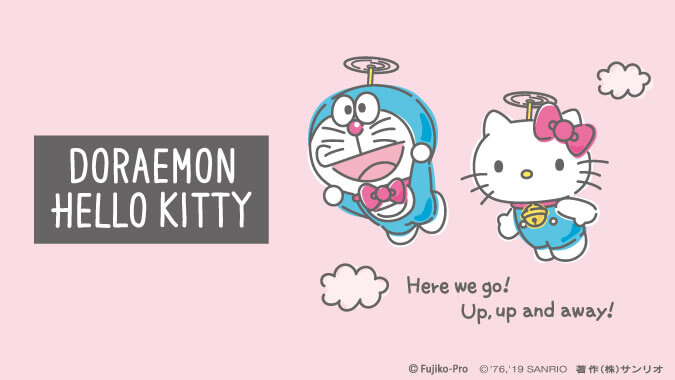 ドラえもん と ハローキティ の最強タッグ Doraemon Hello Kitty コラボグッズ登場 Moshi Moshi Nippon もしもしにっぽん