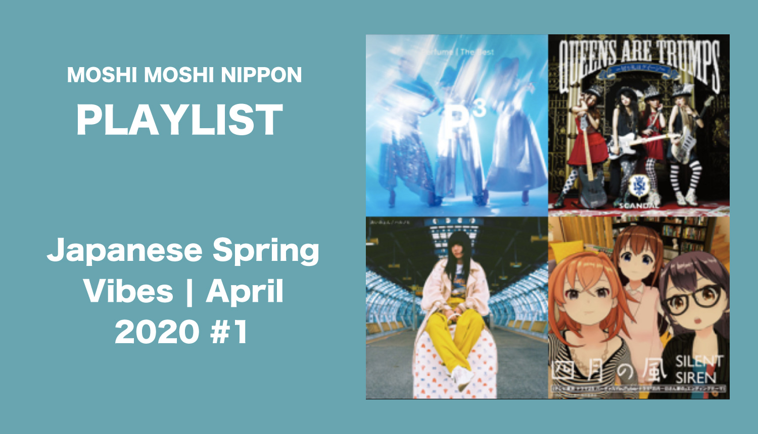 Moshi Moshi Playlist Japanese Spring Vibes April 1 Moshi Moshi Nippon もしもしにっぽん