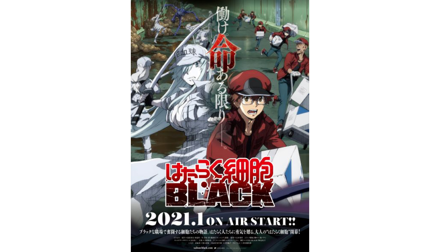 Cells At Work Code Black Manga Will End On January 21  Anime Corner