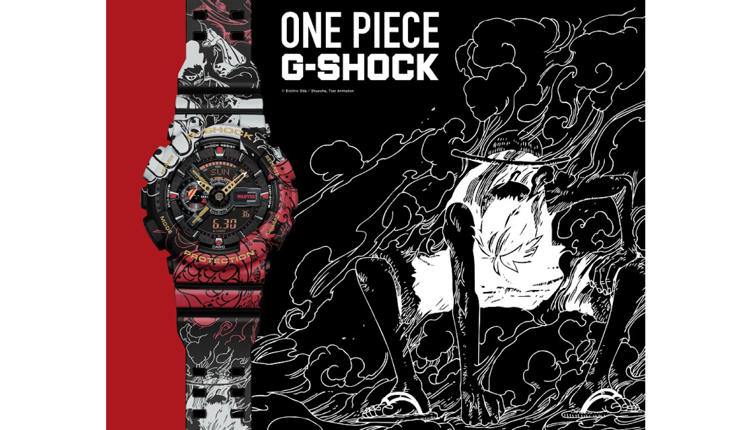 One Piece and Dragon Ball Z Design Watches Released by G-SHOCK