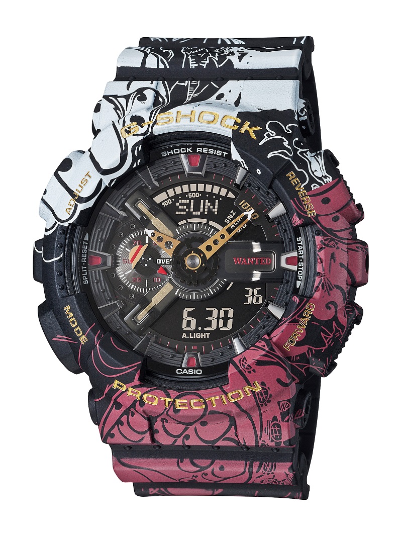 One Piece and Dragon Ball Z Design Watches Released by G-SHOCK