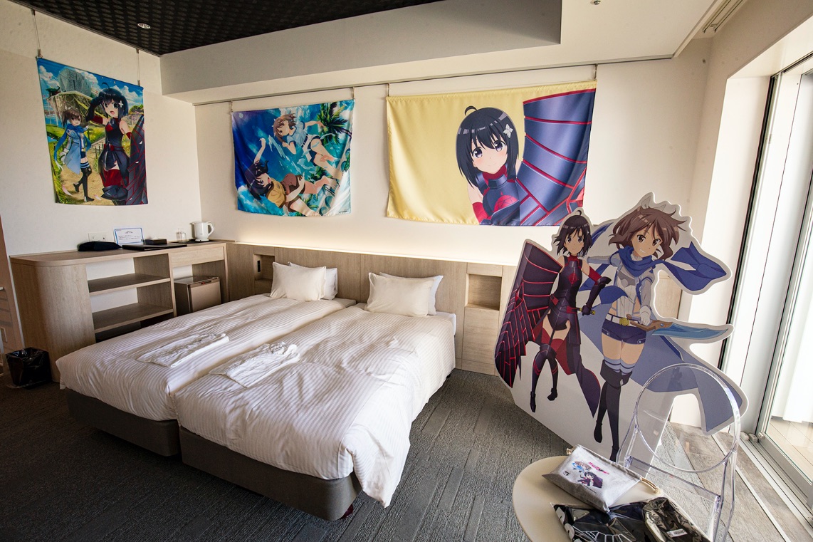 An Otaku S Dream The Ej Anime Hotel In Saitama Where You Can Stay In Rooms Themed On Anime Series Moshi Moshi Nippon もしもしにっぽん