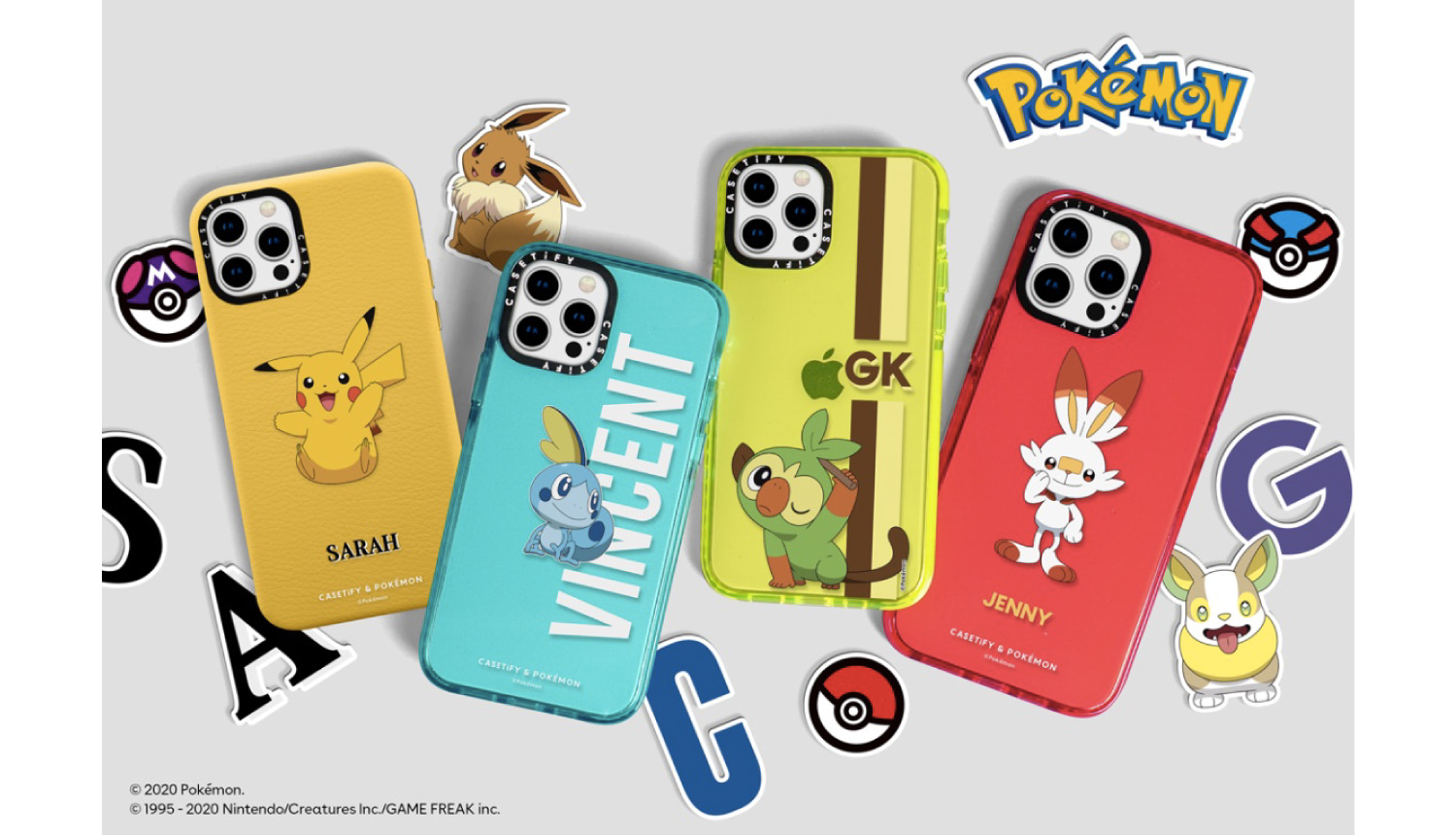 CASETiFY Showcases New Pokémon Mobile and Smart Device Accessory 