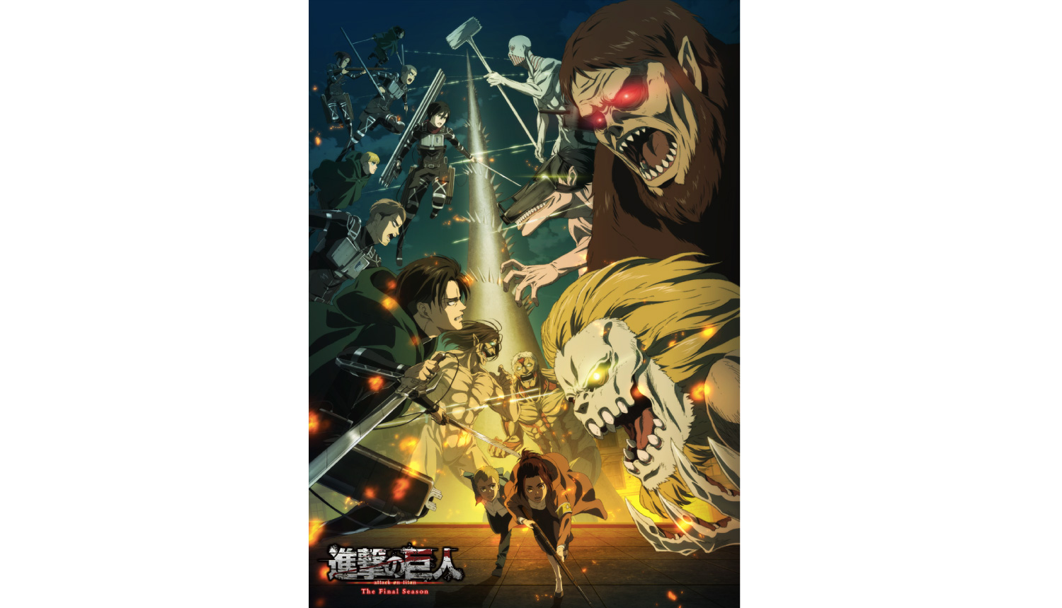 Attack on Titan The Final Season Part 3 Anime's 1st Half Airs as 1-Hour  Special on March 3 - News - Anime News Network