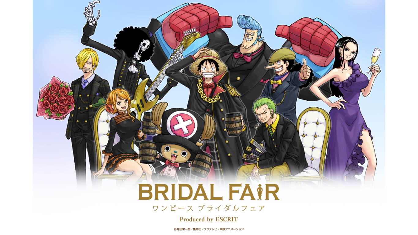 Have a One Piece Anime Themed Wedding in Japan