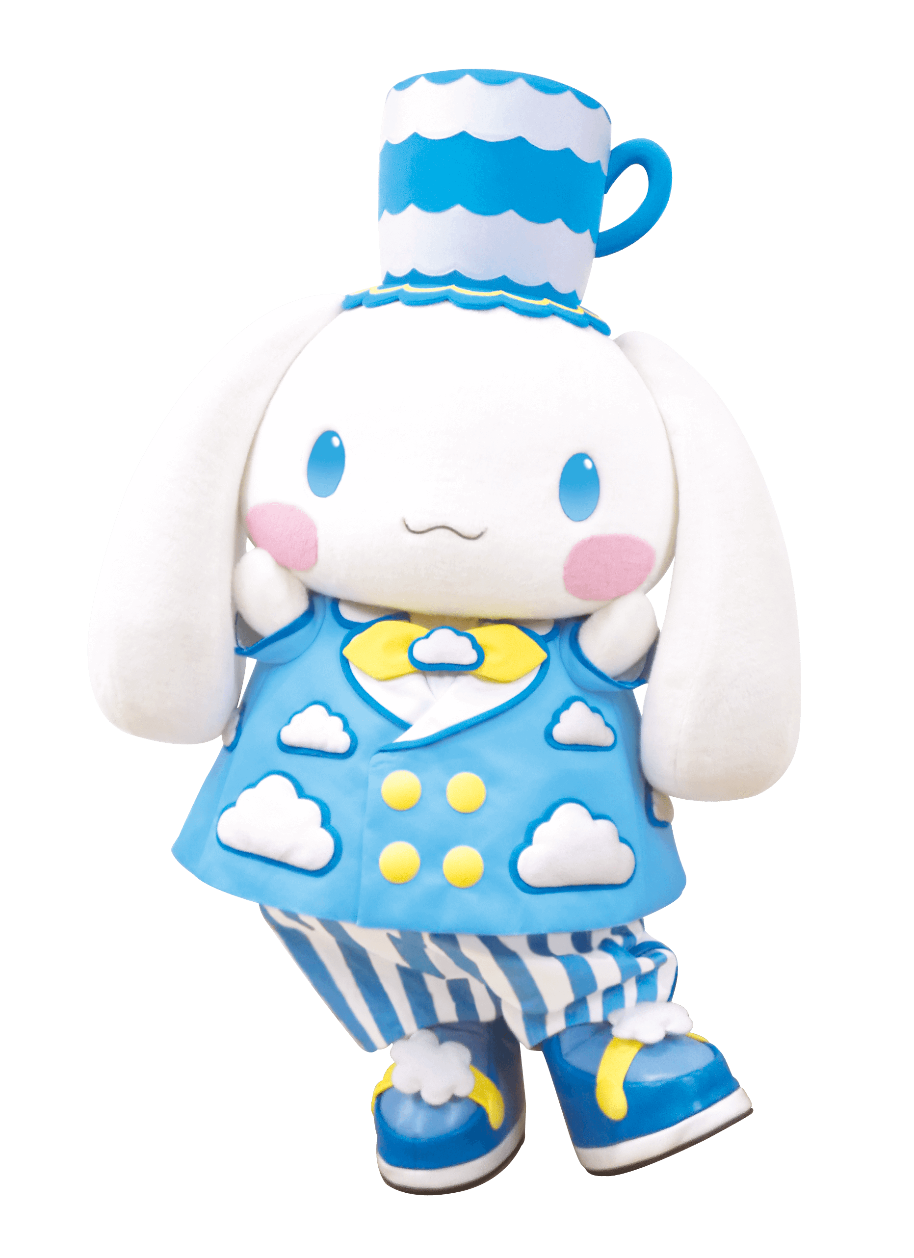 Sanrio Cinnamoroll 20th Anniversary Costume Plush Toy Mascot lot 6 Complete  Set