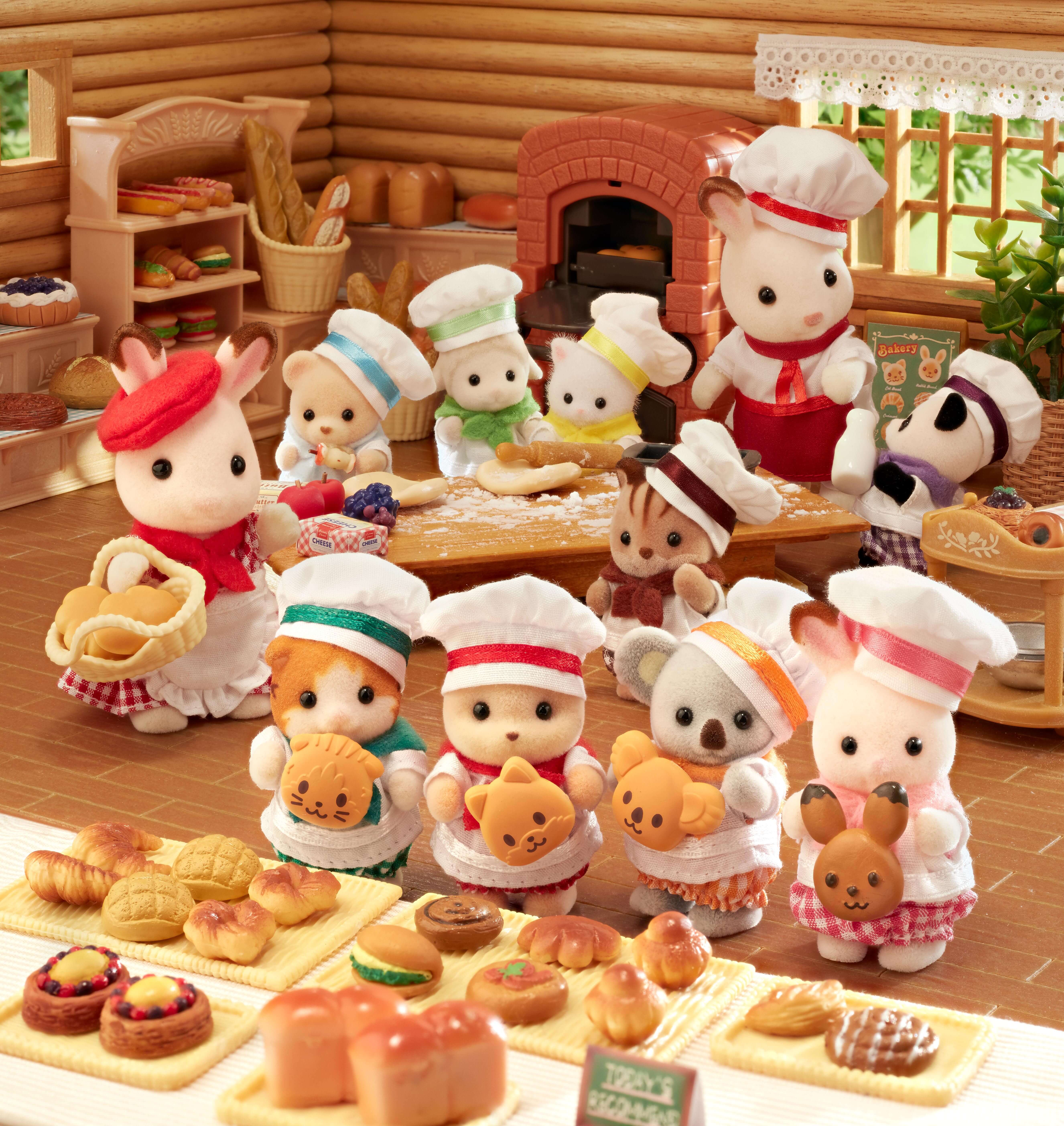 Online Only Sylvanian Families Baby Trio (fruit)