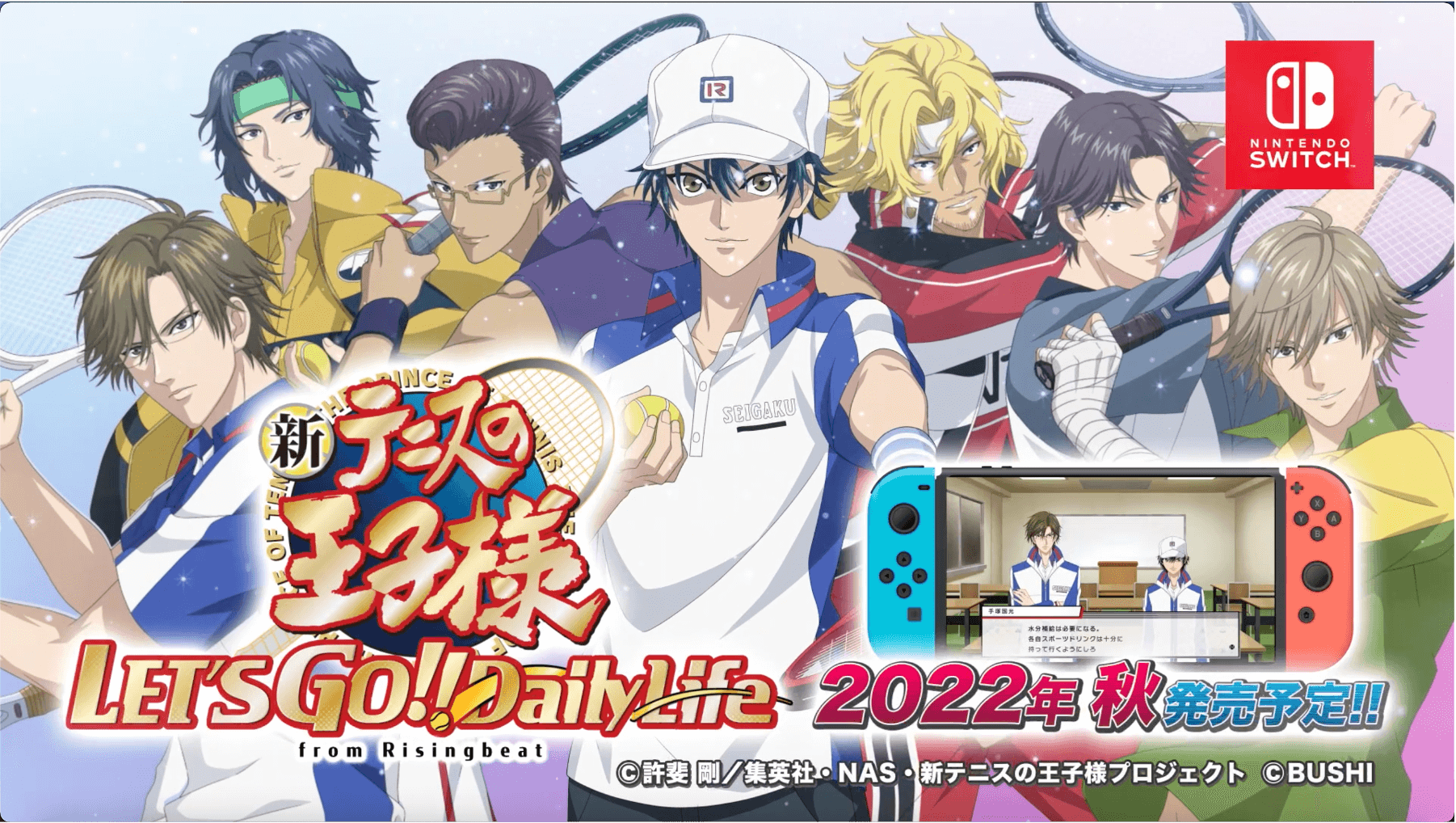 New Prince of Tennis Game Coming to Nintendo Switch in 2022