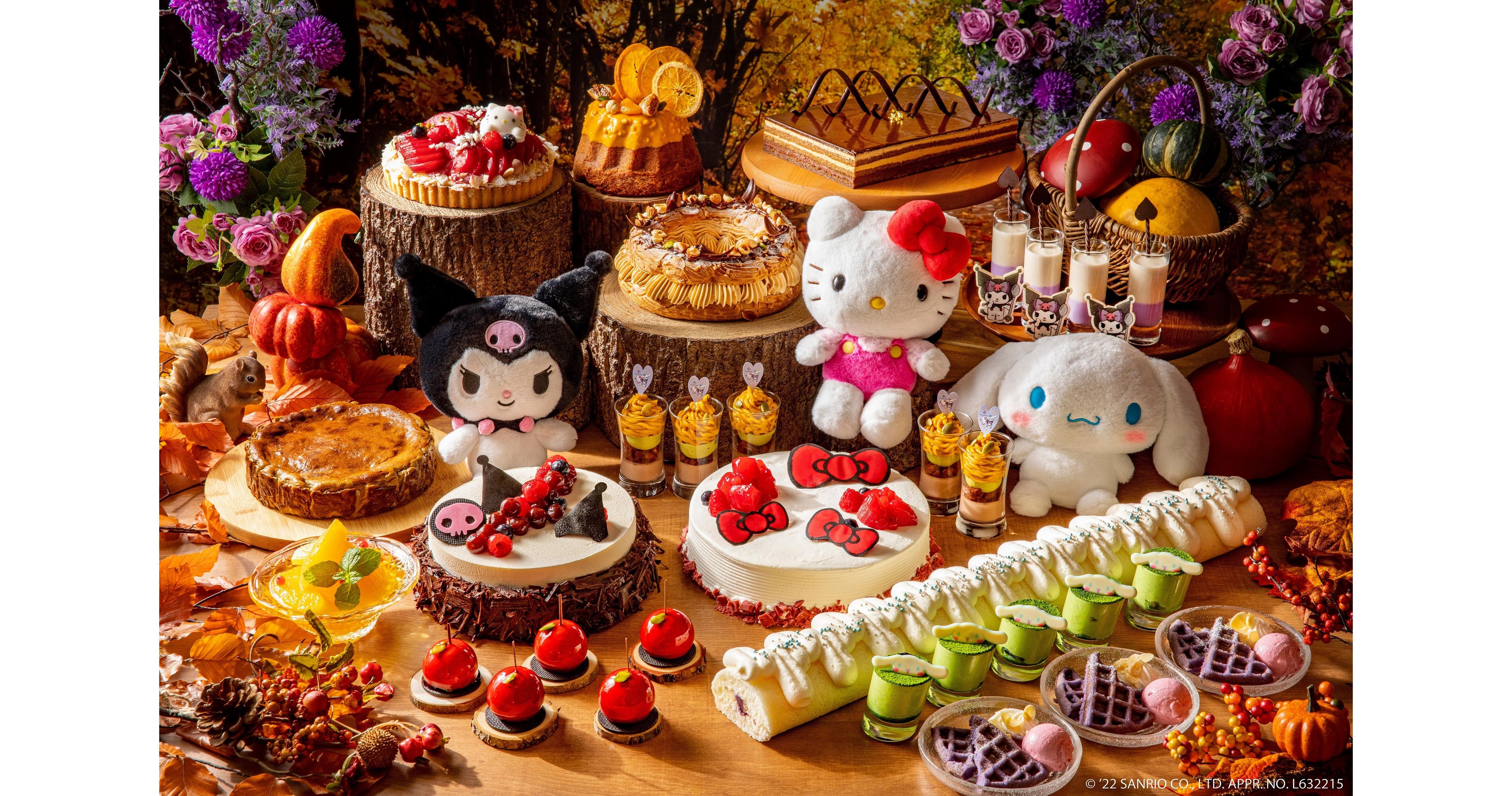 A new season means new seasonal menu - Hello Kitty Cafe