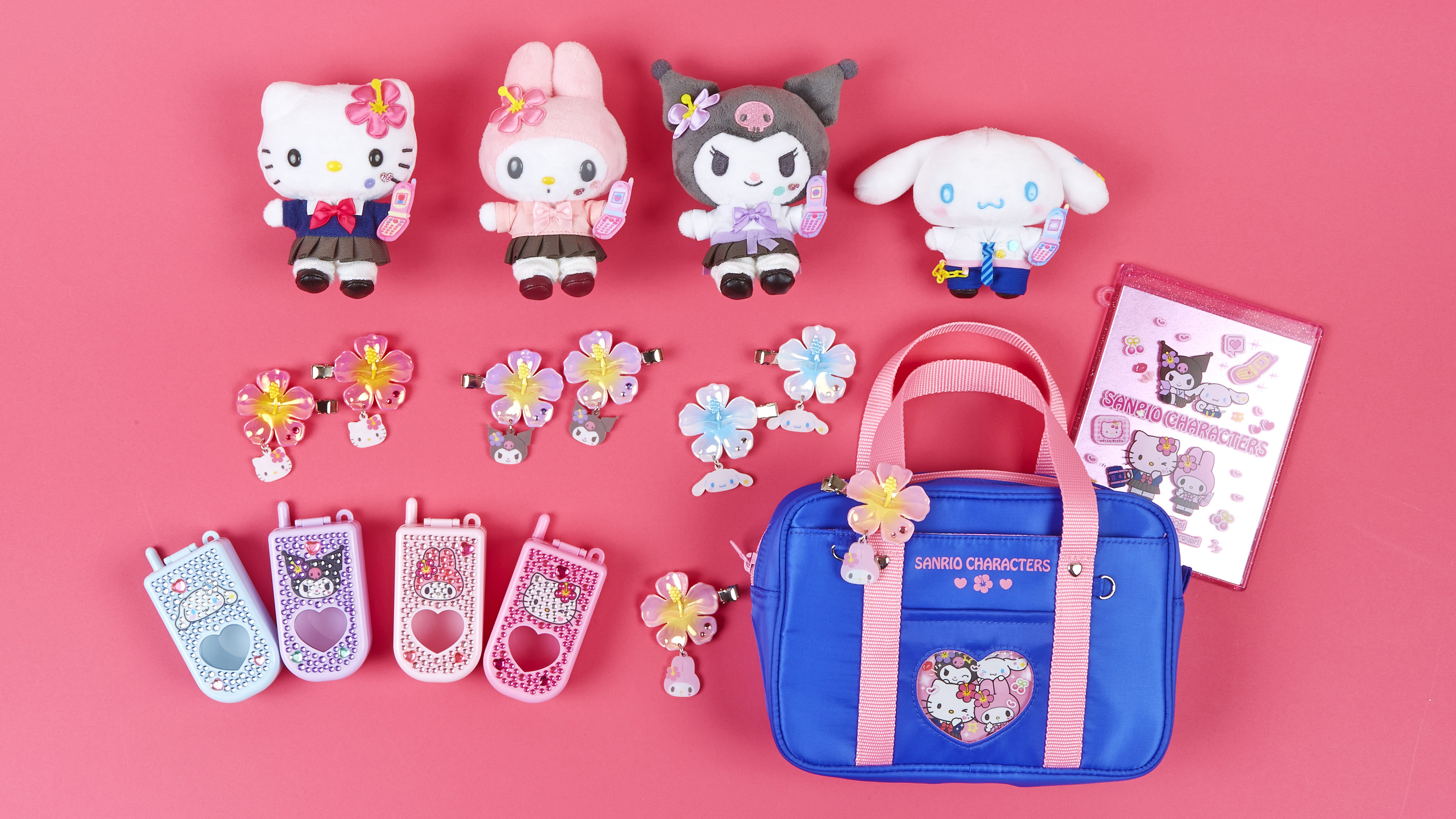 Kappa Toys Sanrio Surprise Box Acrylic Charm House Hello Kitty & Friends